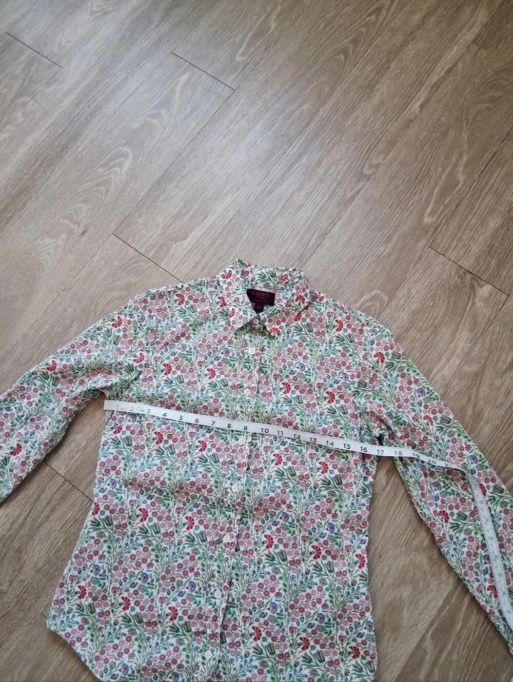 J. Crew Liberty Art Fabric Isborella Floral The Perfect Shirt